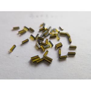 3x 0.8 X 0.8mm Yellow CVD HPHT Diamond Sticks For Vinyl Record Disc Cutter