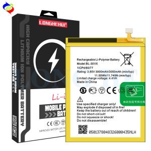 China BL-30VX 3000mAh 4.4V Battery for INFINIX X5515 Samrt2 Capacity and Long-Lasting on sale