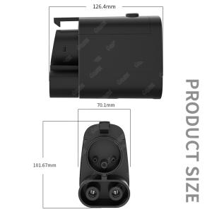 OLINK North America NACS DC Charger 300A IP67 300kw Tesla to CCS1 DC Adapter