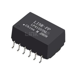 Cheap LP41223NL 10/100 Base -T Single Port Lan PoE++ Magnetics Transformer Modules 12 Pin for sale