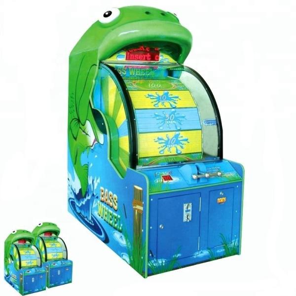 Bass wheel coin-op operated bill banknote best FEC redemption bonus jackpot arcade games zone