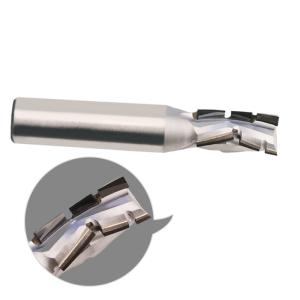 Woodworking Diamond Spiral Straight Cutter, CNC Carving Cutter PCD Cutting