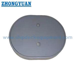 ISO 5894 Type DO Multi Bolts Manhole With Recessed Top Cover Marine Outfitting