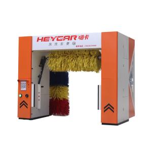 China Car Cleaning 368*230*285cm Full Automatic Rollover Car Wash Machine Equipment with Style and 3 Brush System on sale