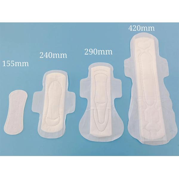 Customized Super Absorbent Eco Friendly Sanitary Pads With Mesh Top Sheet