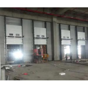 Manual Operate Insulated Sectional Doors Rust Proof With Chain Hoist