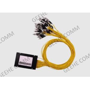 1×32 PLC Fiber Optic Cable Splitter Plastic ABS Box Package 2.0mm FC UPC