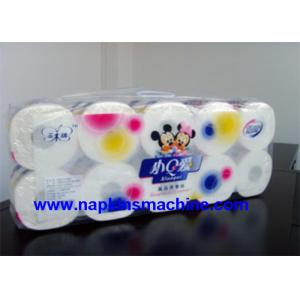 2.5KW 2700mm Length Paper Slitter Rewinder Machine / Toilet Paper Roll Cutting