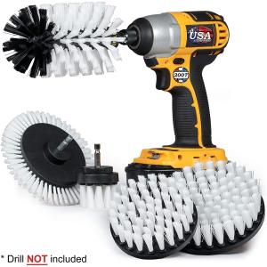 China Drill Cleaning Brush Power Scrubber Drill Brush Automotive Edge Brush Kit on sale