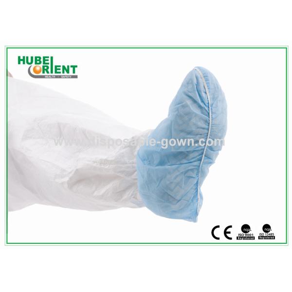 Hospital sue anti-bacterial PP Non-Slip Shoe Cover Disposable Use With Striped