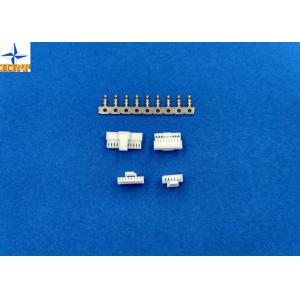 White 1.00mm Circuit Wire Connectors Housing With PA66 Materials
