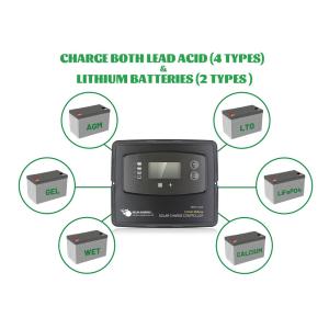 IP65 Smart Digital PWM Solar Charge Controller with Overcharge Protection for