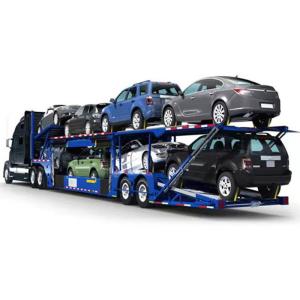 Customizable Chinese 2 Axle BPW Air Suspended 6-8 Bit Double Deck Car Transport