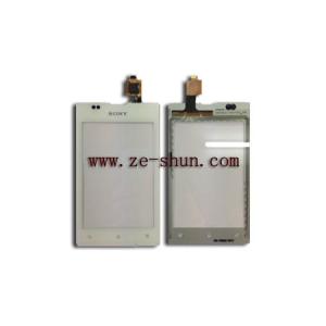Cheap White Sensitive Replacement Touch Screens For Sony C1505 / C1605 Touchscreen for sale