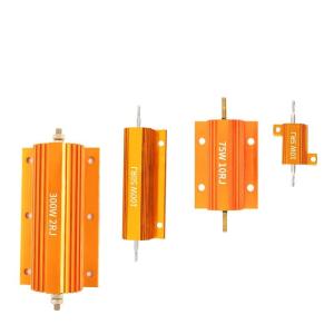 RX24 100W Gold Aluminum Housed Wirewound Power Resistor power resistor dynamic