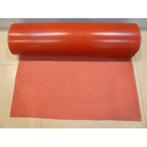 Fire Proof Silicone Coated Fiberglass Fabric Width 860mm Thickness 1.25-1.3mm