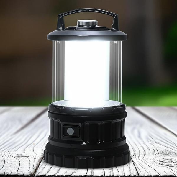 Long-Lasting 2 In 1 LED Camping Lantern with AA Battery Type and 8-32V Power