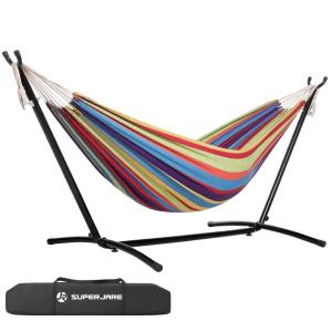 Modern Design Style Outdoor Garden Hammock With Stand Portable Swing Standing