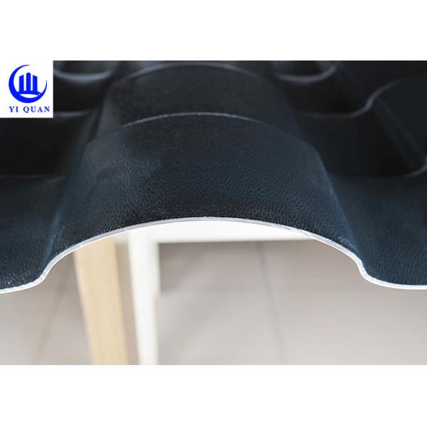 Quality Environment Friendly Plastic Corrugated Roofing Sheets Bright Colors 1120mm Width wholesale