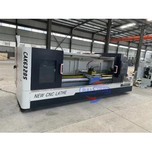 CAK6180 Flat Bed CNC Lathe Machine automatic horizontal type Turning