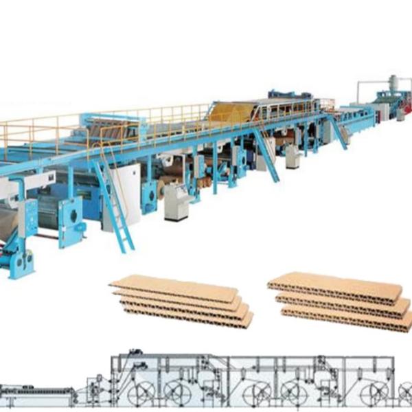 Quality 7 Layers Corrugated Cardboard Production Line Carton Box Making 2500kg wholesale