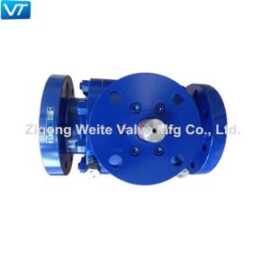 F316 Carbon Steel Floating Ball Valve PTFE Soft Sealing 150LB