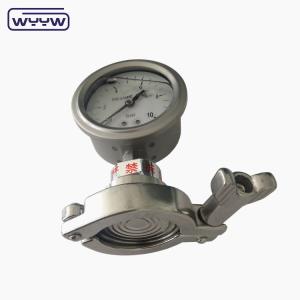 2.5 Inches Diaphragm Pressure Gauge with Bottom Connection and NPT Thread