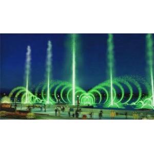 Music Control Floating Fountain Water Swing 3D Jet Fountain