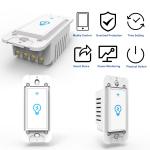 Tuya App Wifi Wireless Remote Control Switch For Home Automation System