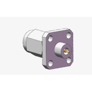 2.4 Milinetre Wave Series RF Stainless Steel Male Plug Connector with Microstrip