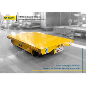 Angle Box Wheel Rail Powered Transfer Carts For Bridge Girder Transport