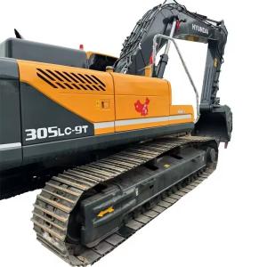 Cheap Affordable Hyundai 305LC-9T Excavator with Original Hydraulic Cylinder and Engine for sale