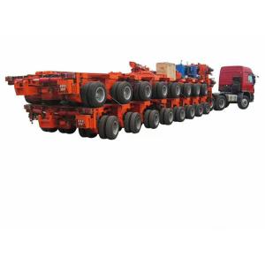 Jost Kingpin Transport Hydraulic Semi Trailer Modular Flatbed Trailer For Heavy