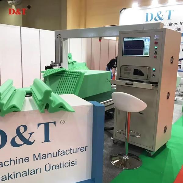 Precision Foam Cutting with Dual Blade CNC Oscillating Blade Cutter for