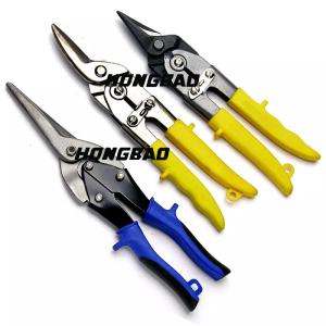 10" Right Cut Aviation Snips For Gardening Tin Small Hands Wood