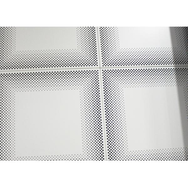 Metal Front Perforated Aluminum Acoustic Panels for Ceiling 12 x 12 Ceiling