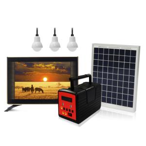 Made in China Solar Energy Home Systems Power TV and Fan