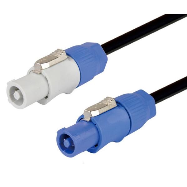 Quality Powercon Power Cable , 250V Powercon Connector Electrical Power Extension Cable wholesale