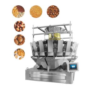 10 Heads Multihead Weigher For Snacks Packing