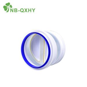 Ordinary Temperature PVC/UPVC Ventilation Fitting Round Check Valve for HVAC