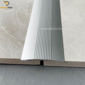Decorative Floor Transition Strip , Matt Silver Tile To Tile Transition Strips
