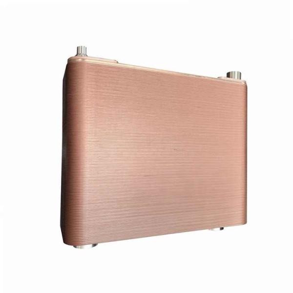 SS316 Plate Material Heat Exchanger with 0.065 Inch Tube Thickness and