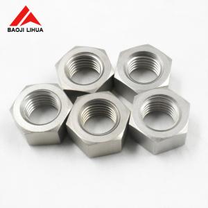 Gr2 Gr5 Titanium Bolts Nuts , M8 M10 M12 Anodizing Titanium Hex Head Bolts