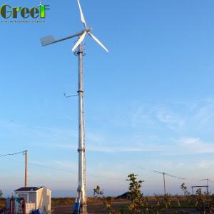Smart Pitch Control Wind Turbine Generator Active Yawing 10kw
