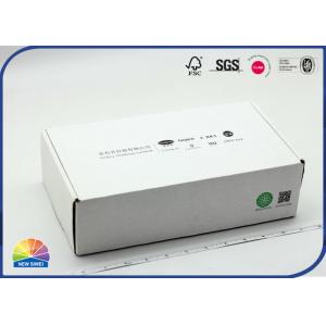 4C printing Corrugated Mailer Boxes Matt Lamination Cardboard Shipping Boxes
