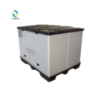 auto pack plastic hopper transport storage pallet box packaging automotive