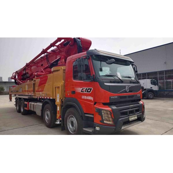 Quality Sany 56M Concrete Pump Trucks With Volov Isuzu Chassis wholesale
