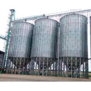 Conical Hopper Bottom Grain Bins Grain Storage With Galvanized Steel Sheets