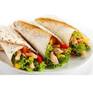 China 800 - 3000 Pieces/H Stainless Steel Tortilla Production Line With Alloy Steel Roller on sale