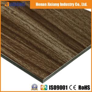 China PVDF Wooden Aluminum Composite Panel on sale